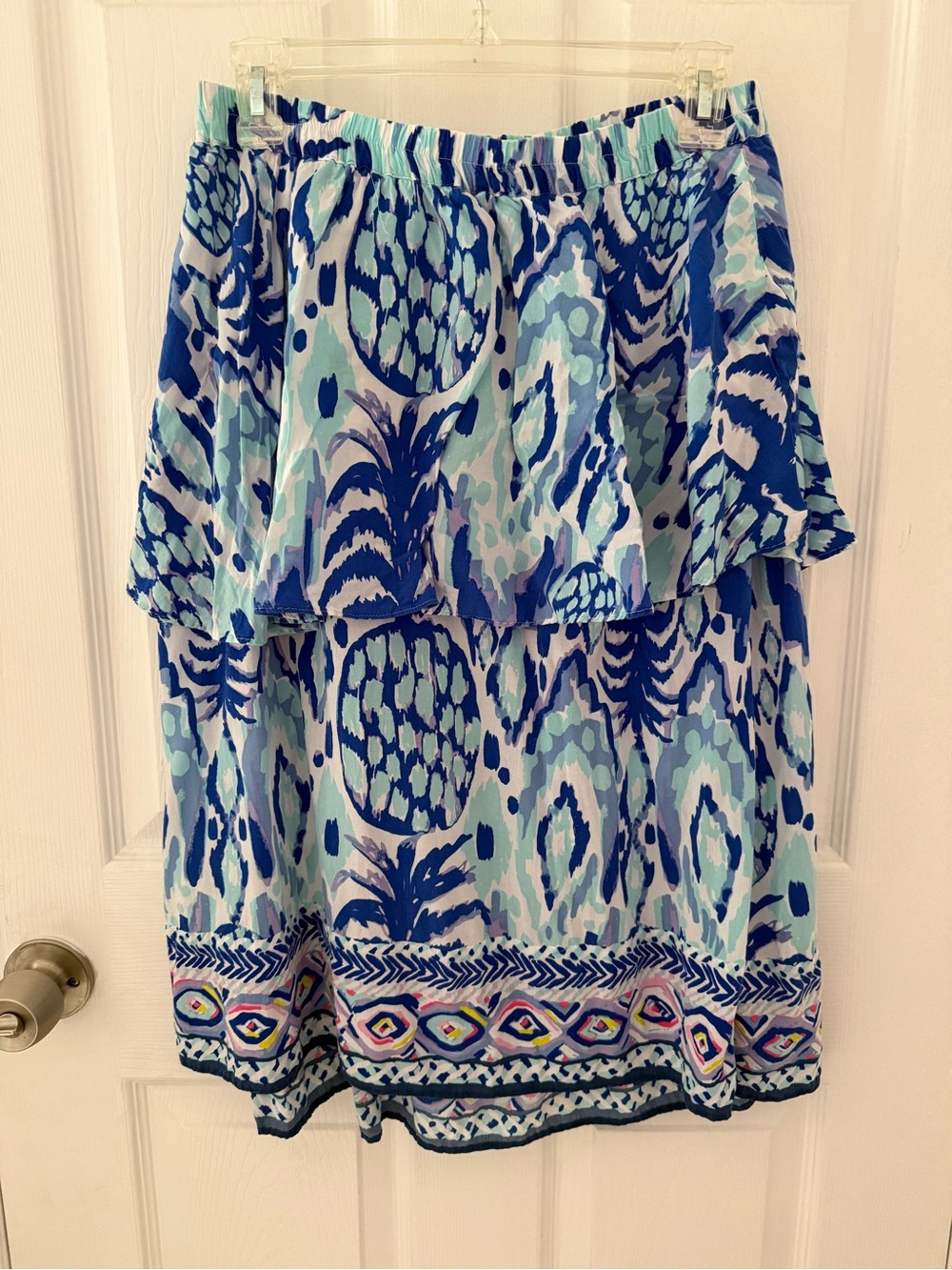 Lilly Pulitzer Strapless Quincy Dress in Blue Size XS - Picture 2 of 5